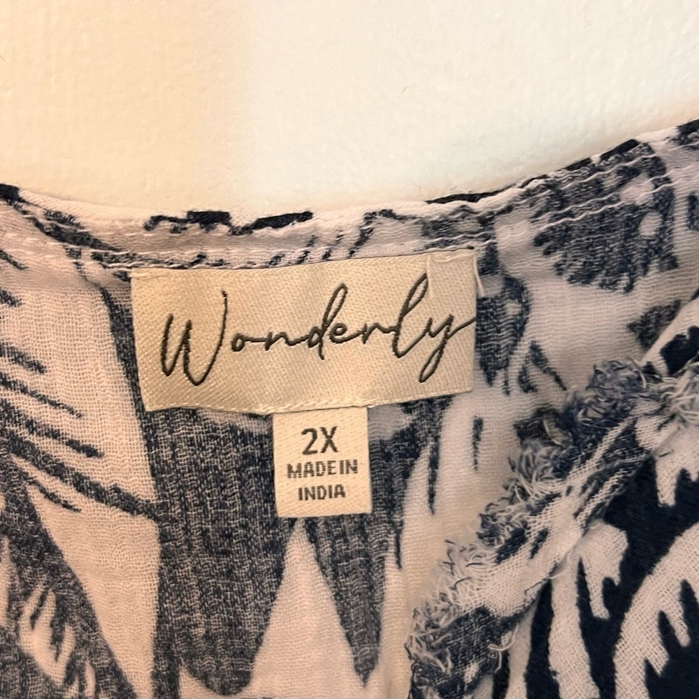 Wonderly plus size women’s top 2X - Picture 2 of 3